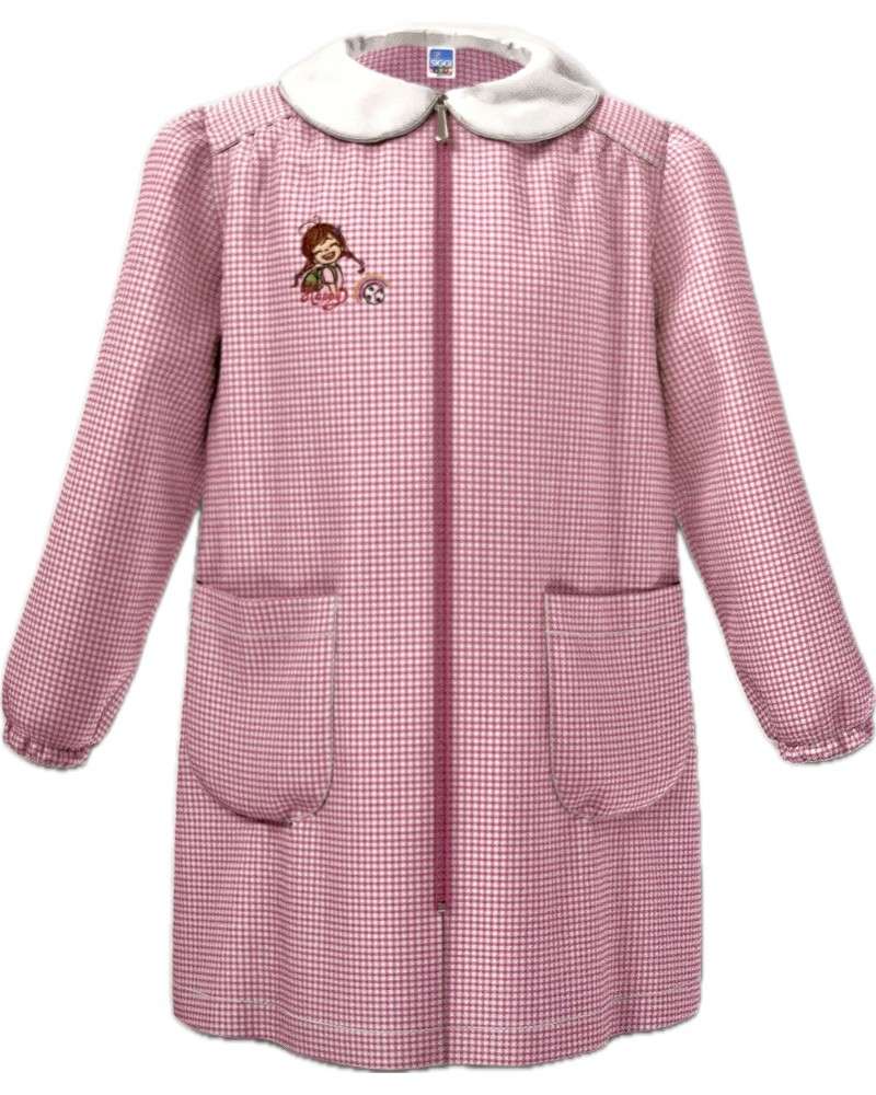 Grembiule Bimba Asilo Siggi Rosa Quadri