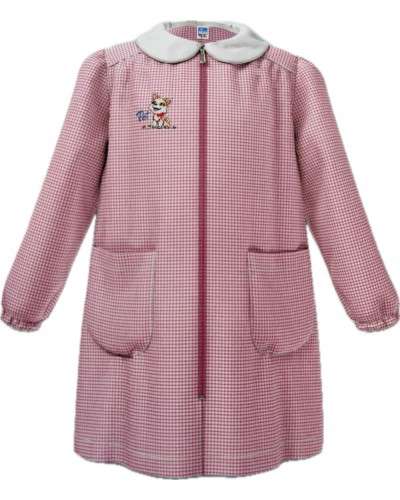 Grembiule Bimba Asilo Siggi Rosa Quadri