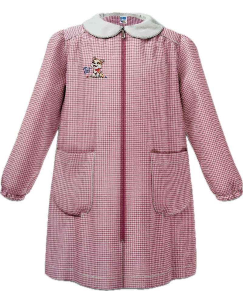 Grembiule Bimba Asilo Siggi Rosa Quadri
