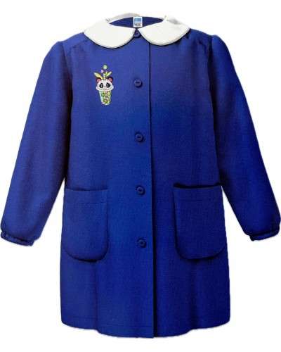Grembiule Bimba Scuola Siggi Azzurro