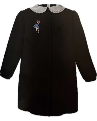 Grembiule Bimba Scuola Siggi Nero
