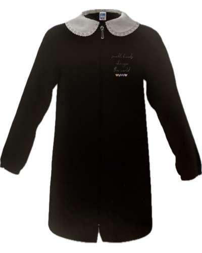 Grembiule Bimba Scuola Siggi Nero