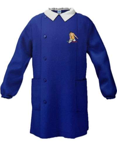 Grembiule Bimbo Scuola Siggi Azzurro