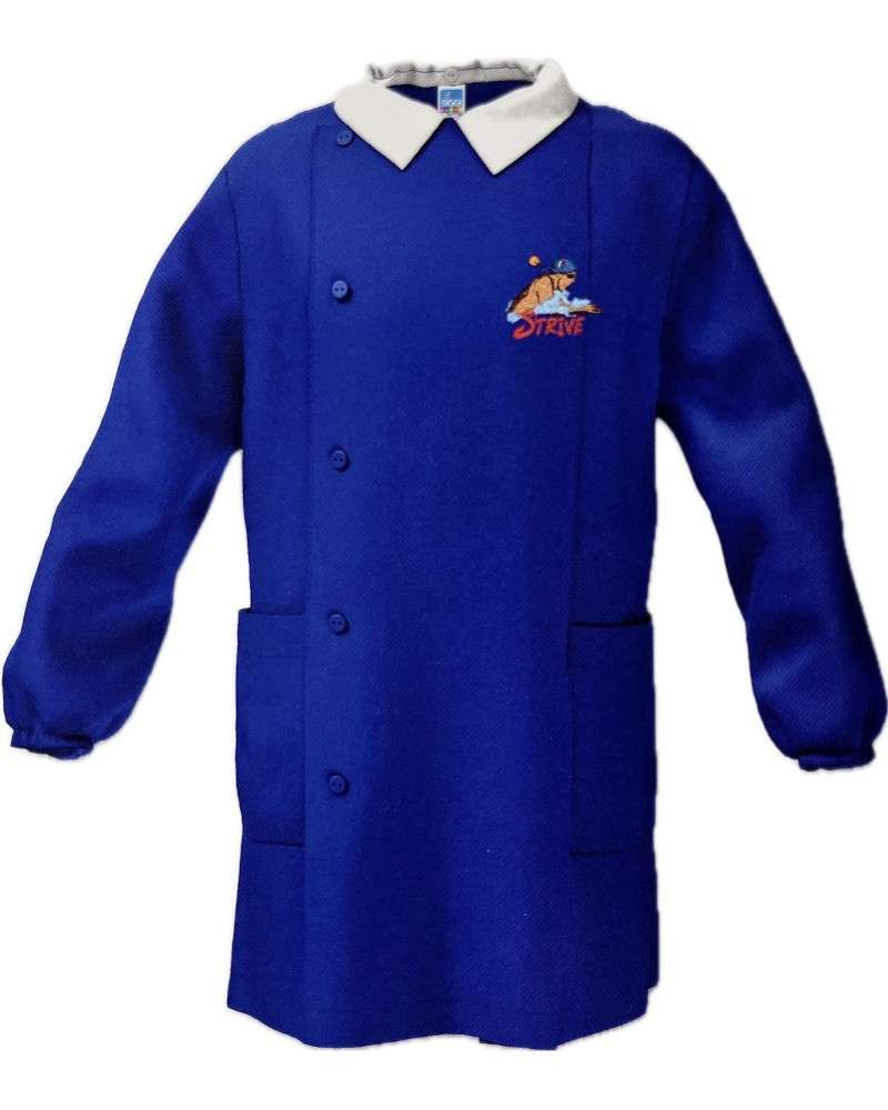 Grembiule Bimbo Scuola Siggi Azzurro c/bott. Grembiule Bimbo Scuola Siggi Azzurro c/bott.
