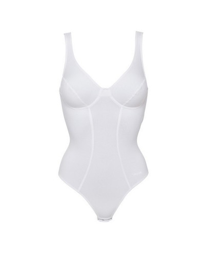 Body Donna Lormar Fitness In Cotone Elasticizzato
