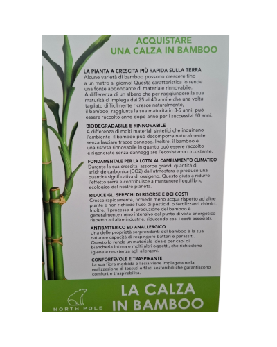 fantasmino in Bambù Uomo/Donna Morbide e Traspiranti