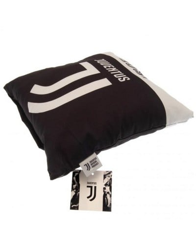 Cuscino Juventus con logo ufficiale stampa 3D fronte e retro