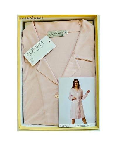Vestaglia Donna Vilfram Manica Lunga In Micromodal