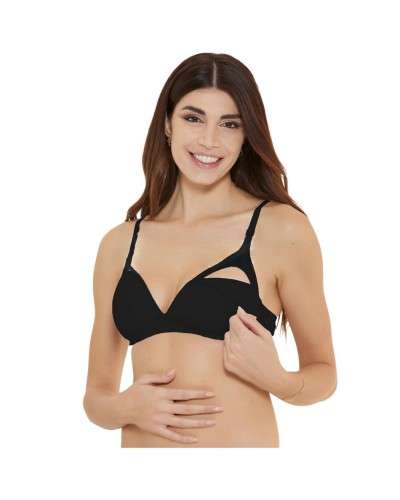 Frames Reggiseno Mamy per Allattamento con Imbottitura senza Ferretto