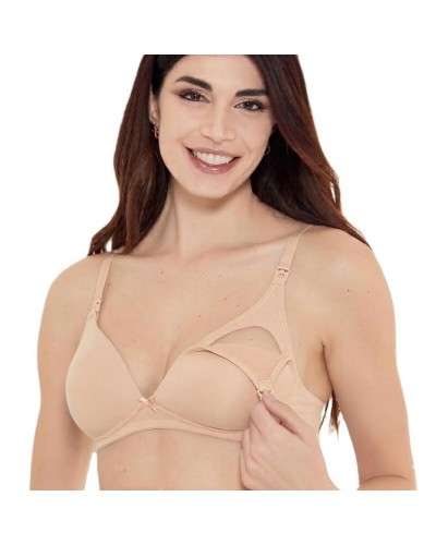 Frames Reggiseno Mamy per Allattamento con Imbottitura senza Ferretto