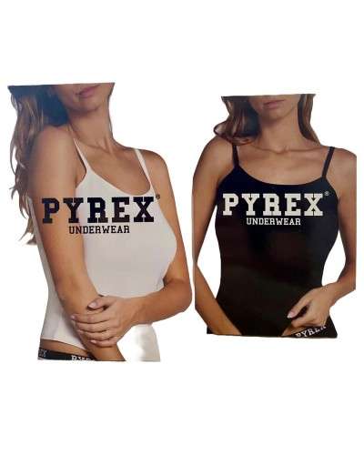 Top Spallino Sottile PYREX UNDERWEAR in Cotone Bielastico