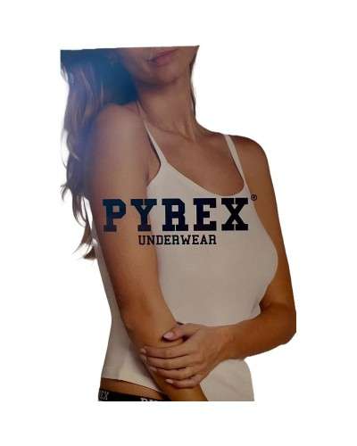 Top Spallino Sottile PYREX UNDERWEAR in Cotone Bielastico