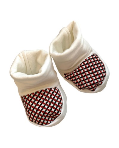 Parure Neonato Cappello e Scarpette In Felpina Hophoplà