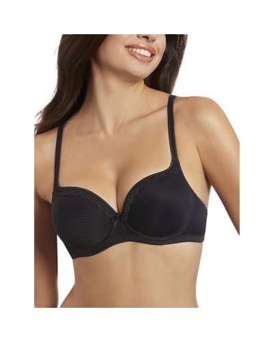 Reggiseno SELENE Noah: Eleganza Jacquard e Dettagli in Pizzo