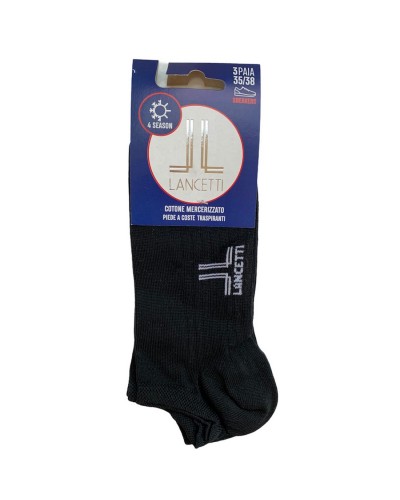 Fantasmino Unisex In Filo di Scozia Lancetti 4 Stagioni Confezione 3 Paia