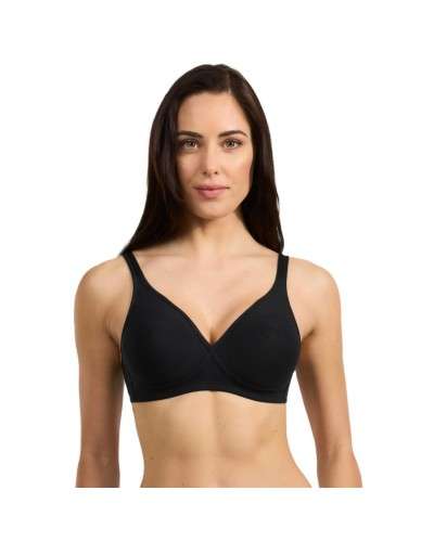 SPIMAN Reggiseno Cotone Elastico Incrociato Senza Ferretto - art. 2177
