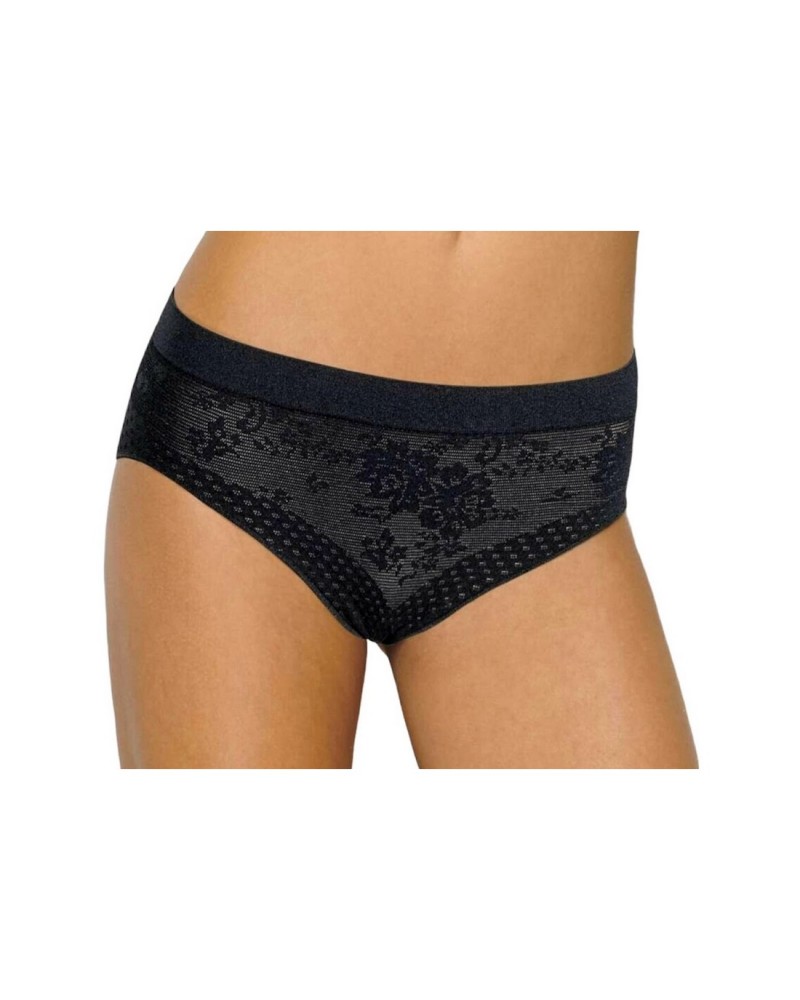 Slip Midi Donna In Pizzo Microfibra Intimidea