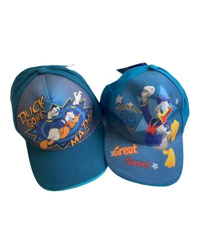 Cappello Bambino Con Visiera Daffy Duck In Cotone