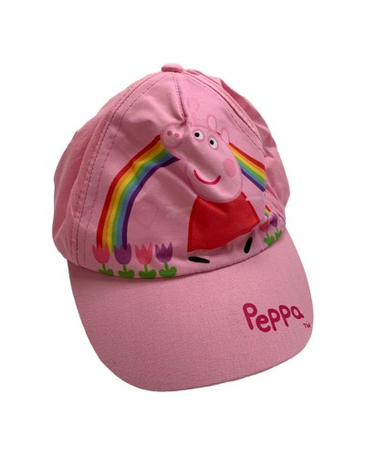 Cappello Bambina Con Visiera Peppa Pig In Cotone