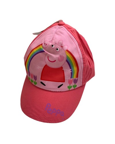 Cappello Bambina Con Visiera Peppa Pig In Cotone