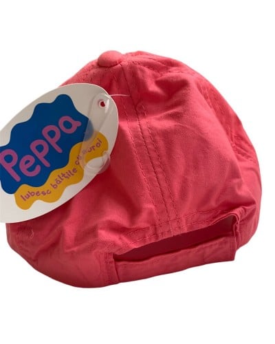 Cappello Bambina Con Visiera Peppa Pig In Cotone