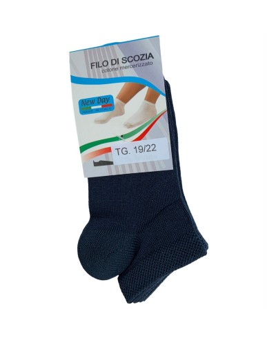 Calza Fantasmino Bimba New Day Filo Di Scozia Confezione 3 Paia