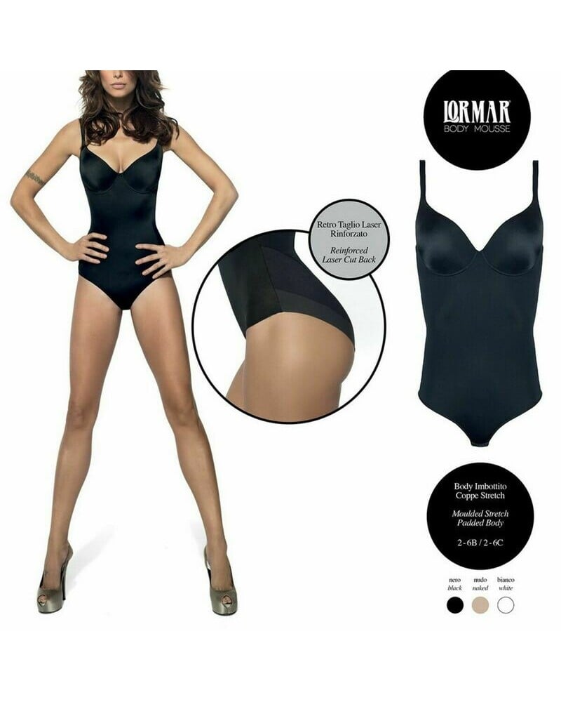 Body Donna Lormar Taglio Laser In Lycra