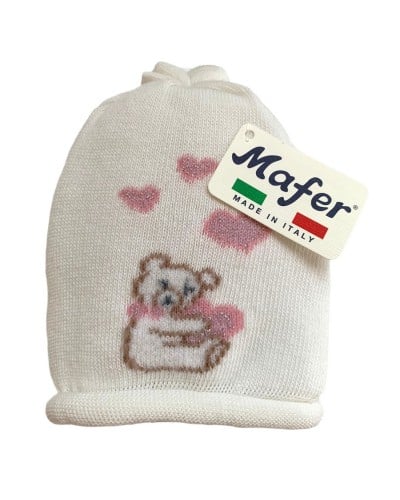 Berretto Neonata Primi Mesi Caldo cotone Mafer