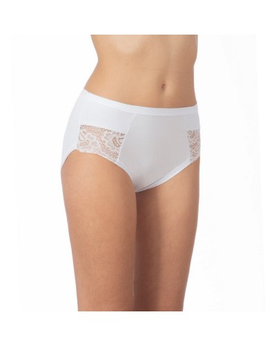 Slip Midi Donna Jador In Pizzo Cotone Modal