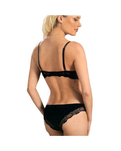 Coordinato Donna Cotone Elasticizzato E Pizzo Frames