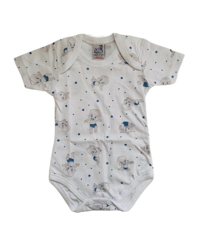 Body Neonato Mezza Manica In Cotone Stampato Petite Abeille confezione 3 pezzi
