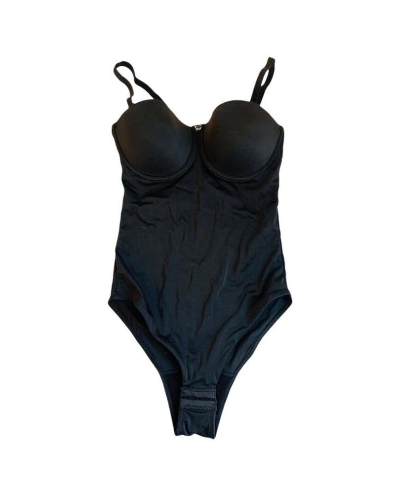Body Donna Spalline Staccabili Cotone Elasticizzato Papillon