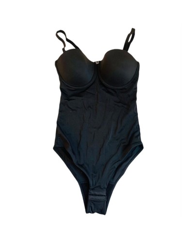 Body Donna Spalline Staccabili Cotone Elasticizzato Papillon