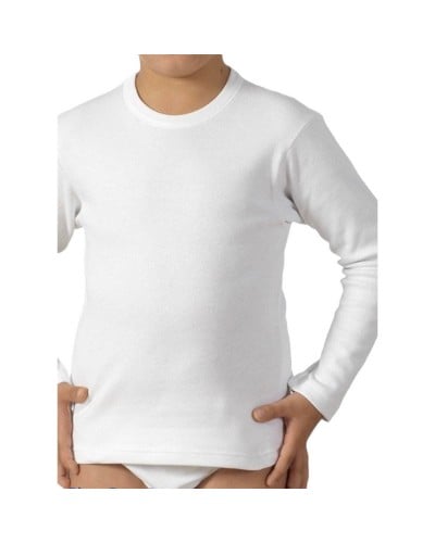 Maglia Bimbo Manica Lunga Caldo Cotone Petite Abeille Confezione 2 Pezzi