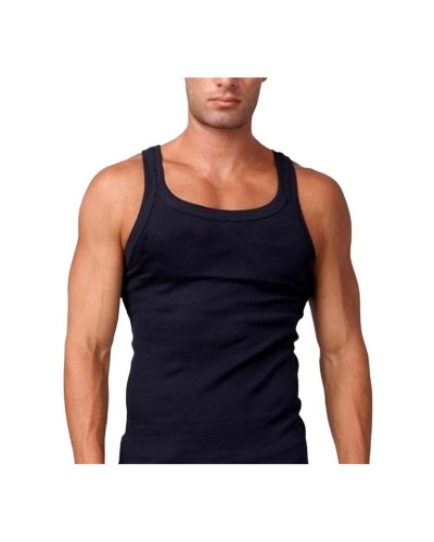 Canottiera Uomo Cotone Spalla Stretta Liscia New Day Confezione 3 pezzi