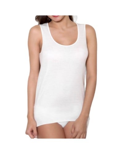 Canotta Donna Spalla Larga Cotone New Day Confezione 3 Pezzi