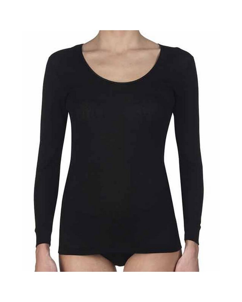 Maglia Manica Lunga Donna Caldo Cotone New Day Confezione 2 Pezzi
