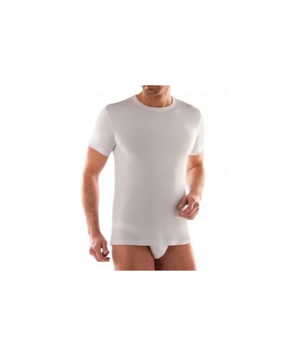Maglia Uomo Mezza Manica Caldo Cotone Giro New Day Confezione 3 Pezzi
