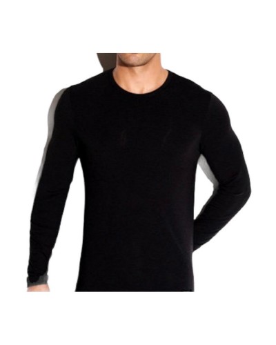 Maglia Uomo Manica Lunga Caldo Cotone Giro New Day Confezione 2 Pezzi