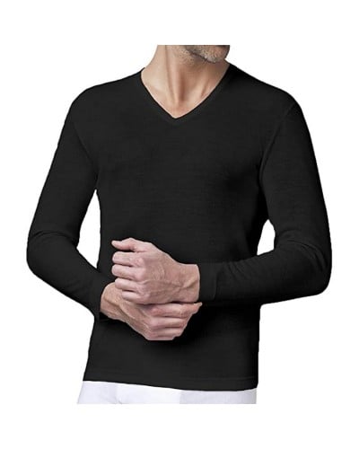 Maglia Uomo Manica Lunga Caldo Cotone Punta New Day Confezione 2 Pezzi