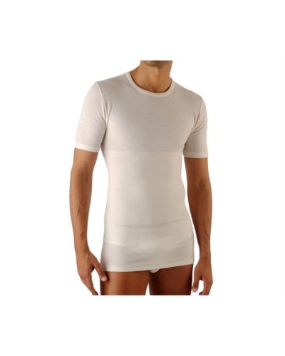 Maglia Mezza Manica Uomo Lana Cotone Giro New Day Confezione 3 Pezzi